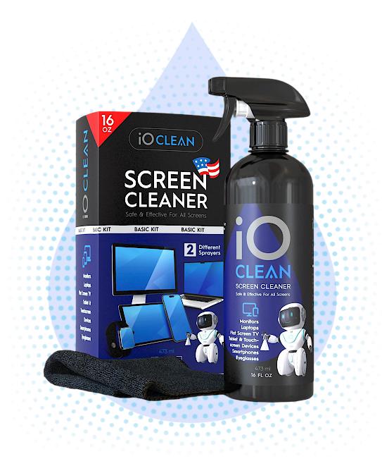 iO CLEAN Screen Cleaner box